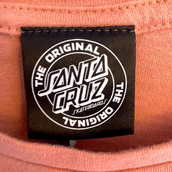 Santa Cruz, tillys, Pink, long sleeve, size small - Picture 2 of 2